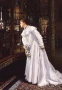 James Tissot THe Staircase oil on canvas